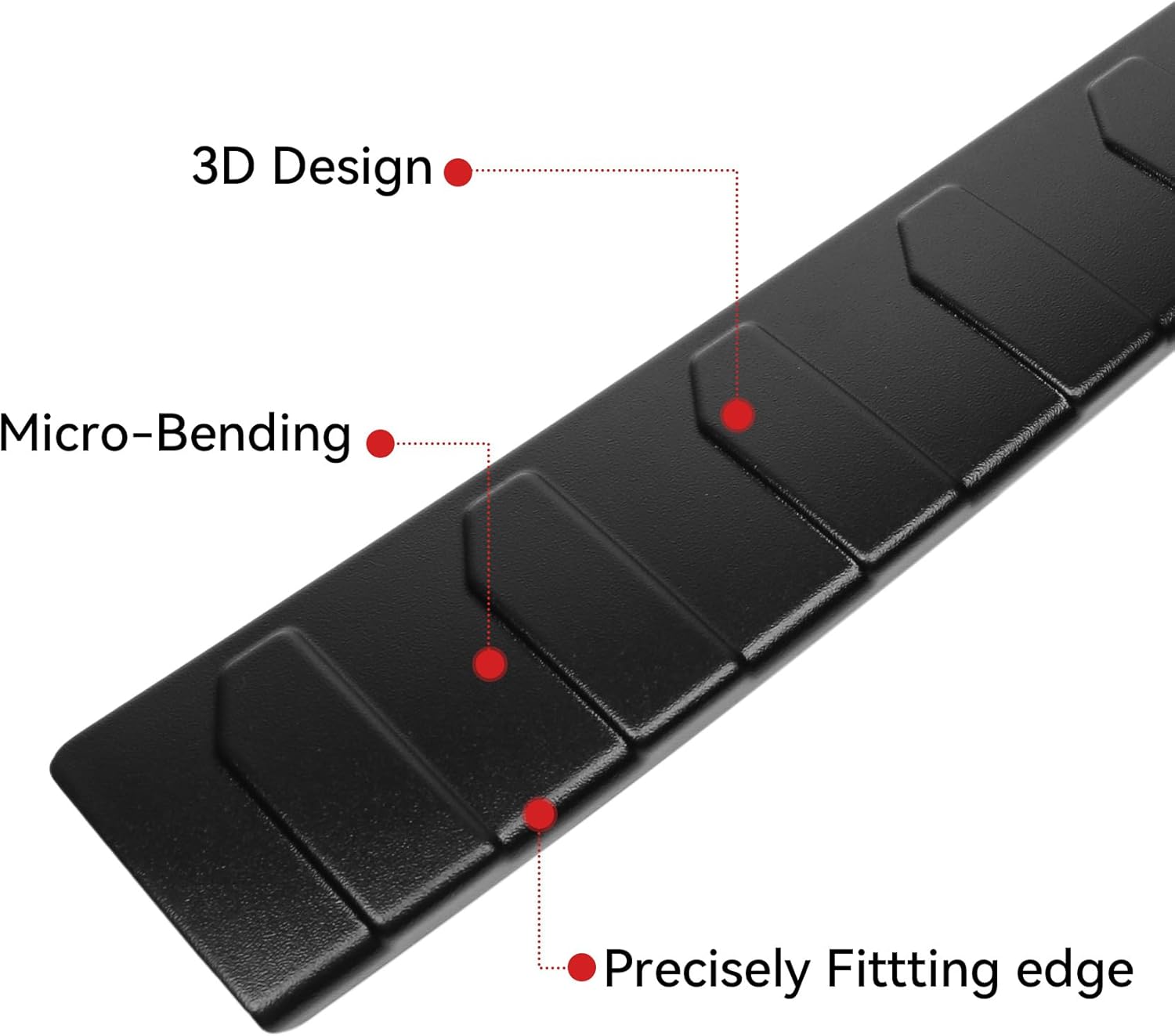 Rear Bumper Protector for Subaru 2025 2026 Forester Car Accessories ABS Plastic Material Matte Black Resistant Trunk Door Entry Guards